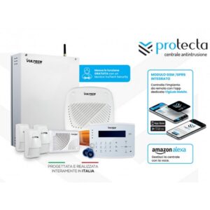 KIT Centrale Allarme 8 Zone GSM/GPRS + Tastiera